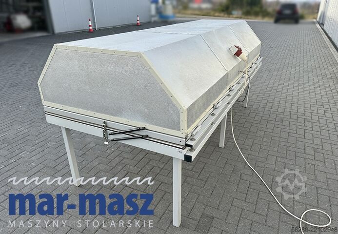 Vacuum membrane press ARTEX VP 300