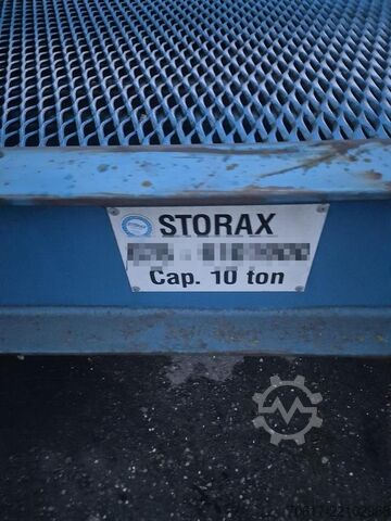 2010 Storax 10 ton laadbrug loadingramp verladerämpe Storax 10 ton laadbrug loadingramp verladerämpe