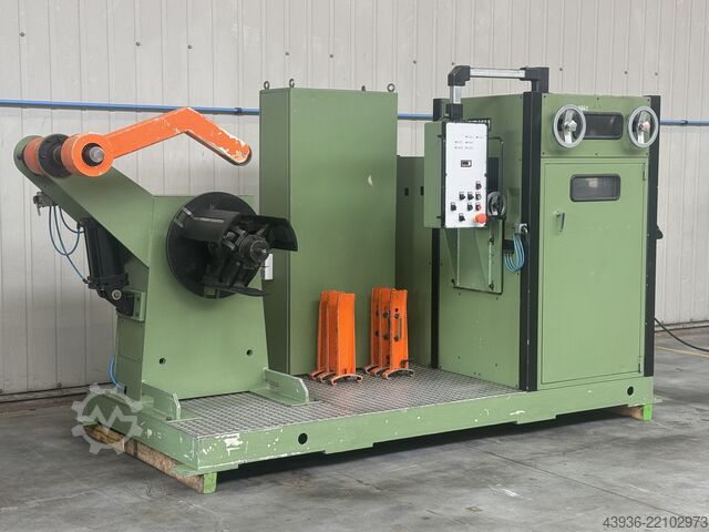 Mechanical decoiler ARKU RM3025 + AH1000 ARKU RM3025 + AH 1000