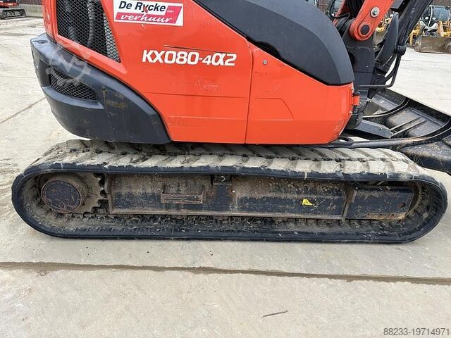 Midibagger Kubota KX080-4A2