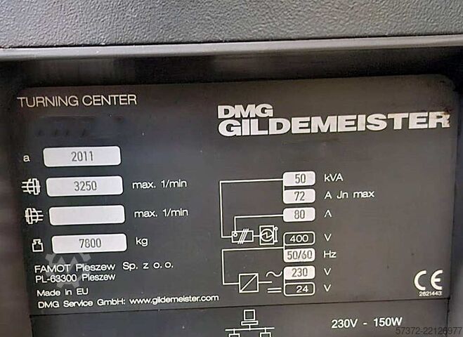 CNC Drehmaschine DMG CTX 510 Eco