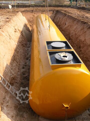 Underground tank non drinking water Schneider Tankbau 50m³ Löschwasserbehälter