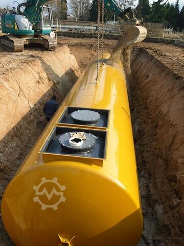 Underground tank non drinking water Schneider Tankbau 50m³ Löschwasserbehälter