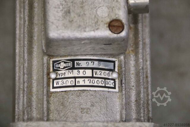 Milling motor for edge processing machines Haffner M 30 17000 U/min