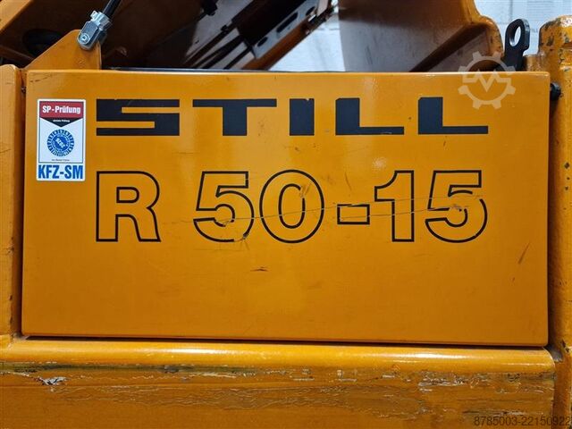 Electric 3-wheel forklift with triplex mast STILL R50-15