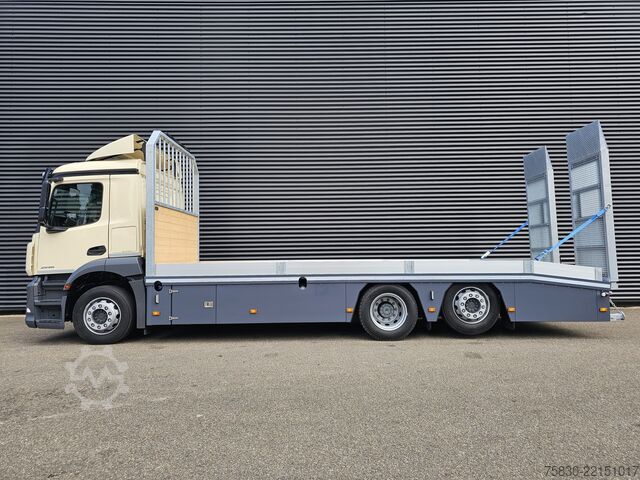 Recovery vehicle Mercedes-Benz ACTROS 2536 6X2 / OPRIJ / MACHINE TRANSPORT