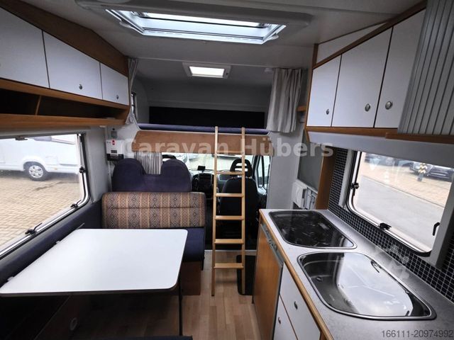 Alcove camper WEINSBERG Orbiter A 591 G - Etagenbetten - Garage - Solar