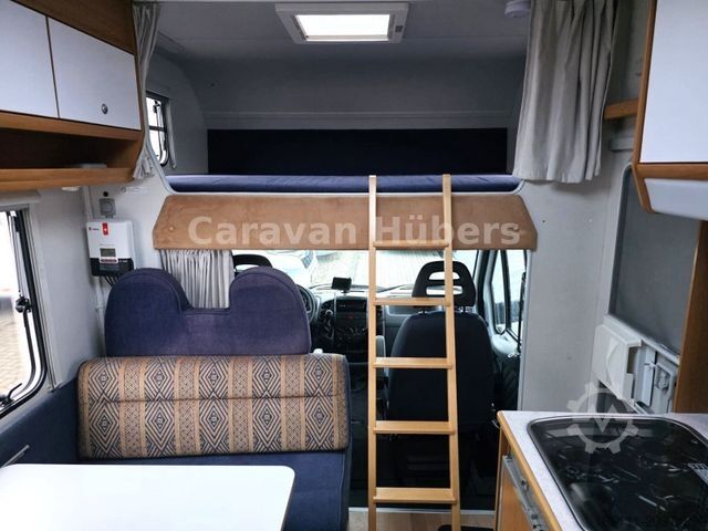 Alcove camper WEINSBERG Orbiter A 591 G - Etagenbetten - Garage - Solar