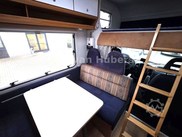 Alcove camper WEINSBERG Orbiter A 591 G - Etagenbetten - Garage - Solar
