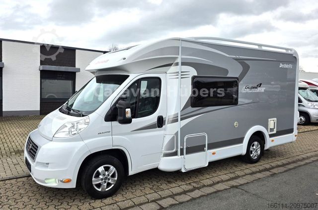 Semi-integrated camper DETHLEFFS Globe 4 - Hubbett - Stockbetten  - Klima
