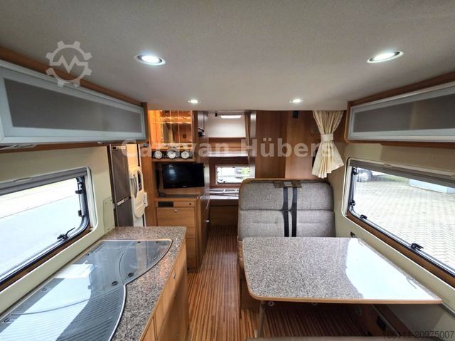 Semi-integrated camper DETHLEFFS Globe 4 - Hubbett - Stockbetten  - Klima