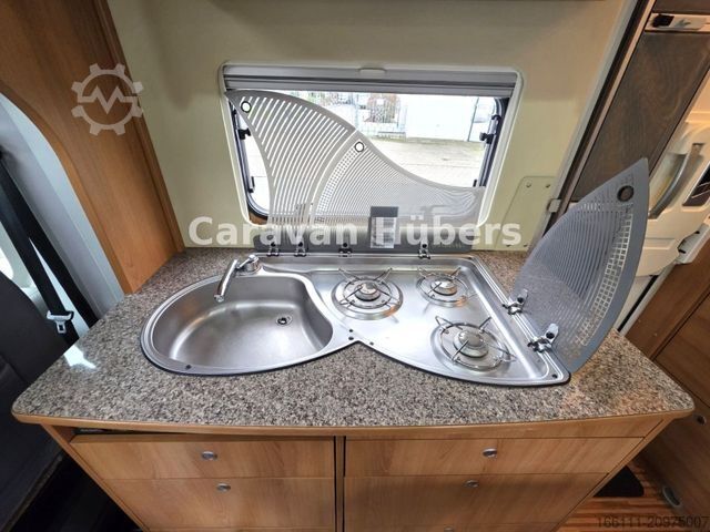 Semi-integrated camper DETHLEFFS Globe 4 - Hubbett - Stockbetten  - Klima