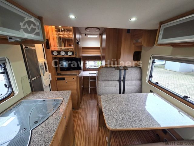 Semi-integrated camper DETHLEFFS Globe 4 - Hubbett - Stockbetten  - Klima