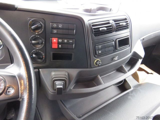 Flatbed truck with tarp MERCEDES-BENZ Atego 1224 L  Pritsche LBW LBW 1.5to