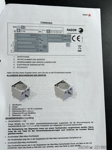 Control unit FAGOR M-E910BM