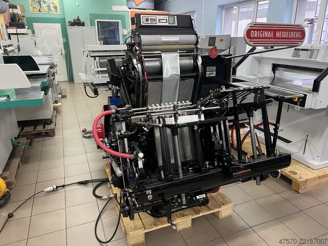Heißprägemaschine Heidelberg GT 32×46 Hot Stamping Machine