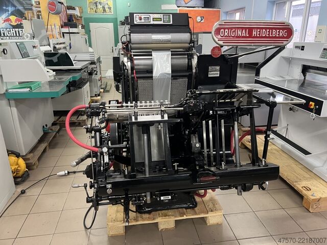 Heißprägemaschine Heidelberg GT 32×46 Hot Stamping Machine