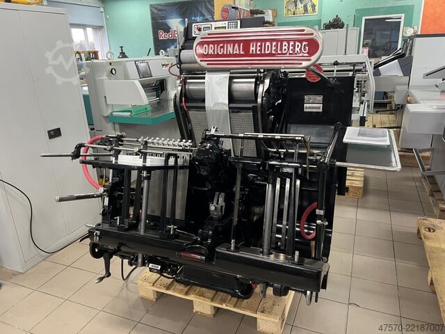 Heißprägemaschine Heidelberg GT 32×46 Hot Stamping Machine