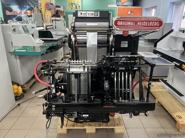 Heißprägemaschine Heidelberg GT 32×46 Hot Stamping Machine