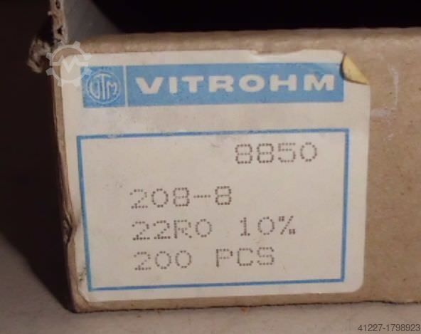 Resistance Vitrohm 208-8 56R 10% R