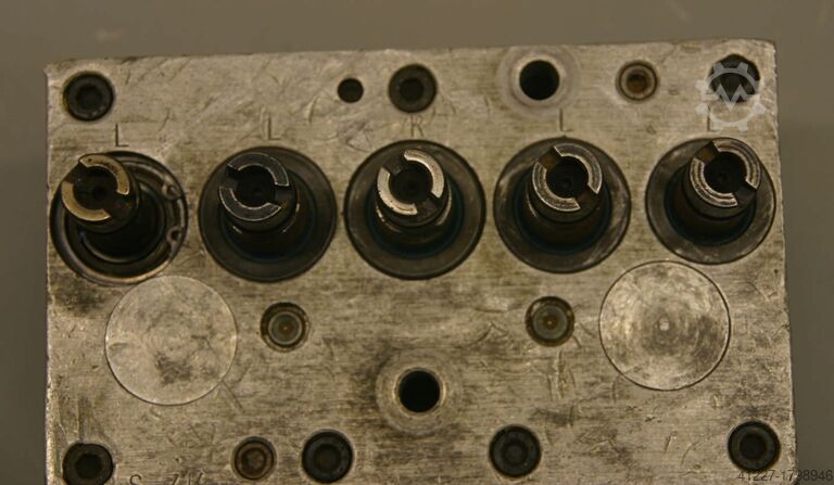 Multi-spindle head 5 drills Nottmeyer 32 Lochabstand