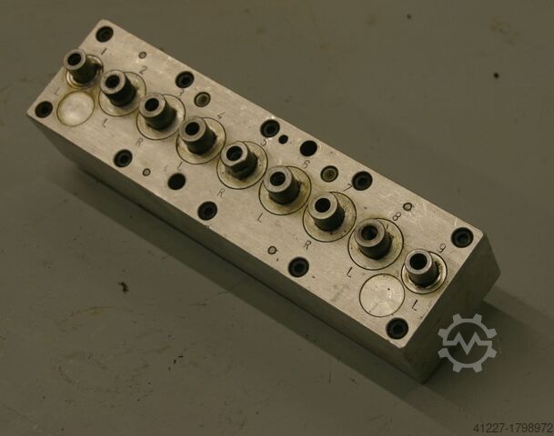 Mehrspindelkopf 9 Bohrer Nottmeyer 32 Lochabstand