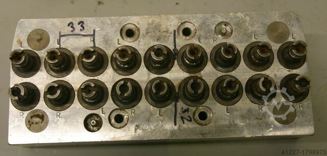 Mehrspindelkopf 18 Bohrer Nottmeyer 33 Lochabstand