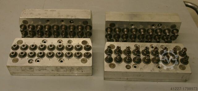 Multi-spindle head 18 drills Nottmeyer 33 Lochabstand
