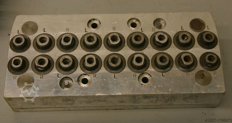 Mehrspindelkopf 18 Bohrer Nottmeyer 33 Lochabstand