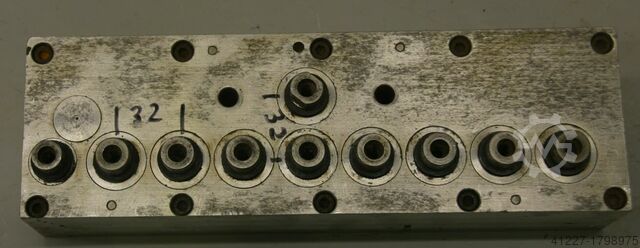 Multi-spindle head 10 drill bits Nottmeyer 32 Lochabstand