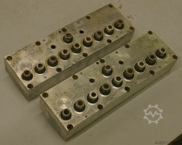 Multi-spindle head 10 drills Nottmeyer 32 Lochabstand