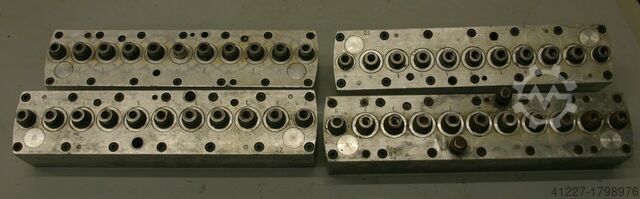 Multi-spindle head 11 drill bits Nottmeyer 32 Lochabstand