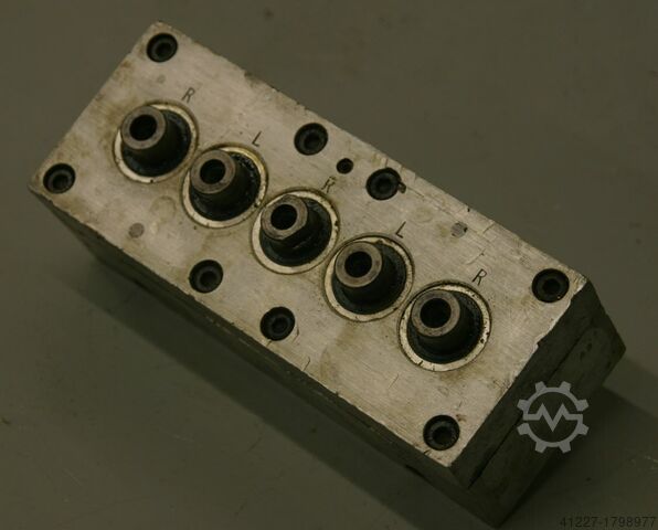 Multi-spindle head 5 drills Nottmeyer 32 Lochabstand