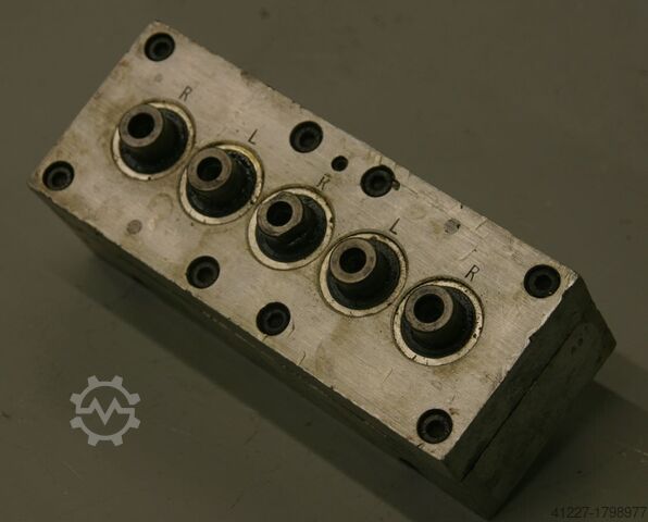 Multi-spindle head 5 drills Nottmeyer 32 Lochabstand