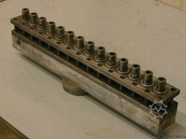 Mehrspindelkopf 14 Bohrer Nottmeyer 32 Lochabstand