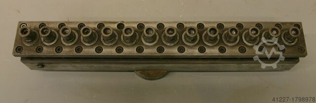 Mehrspindelkopf 14 Bohrer Nottmeyer 32 Lochabstand