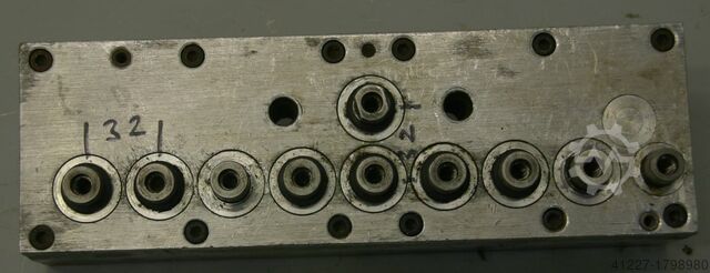 Multi-spindle head 10 drills Nottmeyer 32 Lochabstand