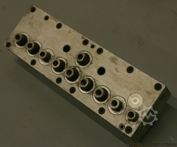 Multi-spindle head 10 drills Nottmeyer 32 Lochabstand