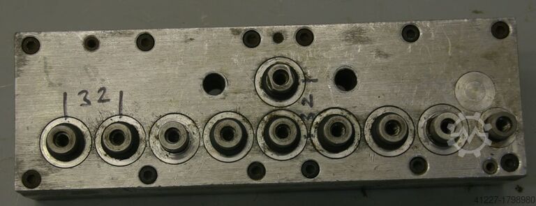 Mehrspindelkopf 10 Bohrer Nottmeyer 32 Lochabstand