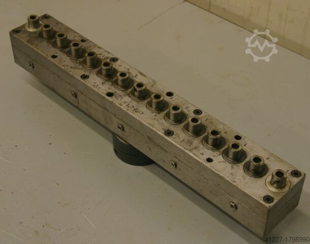 Mehrspindelkopf 15 Bohrer Nottmeyer 32 Lochabstand