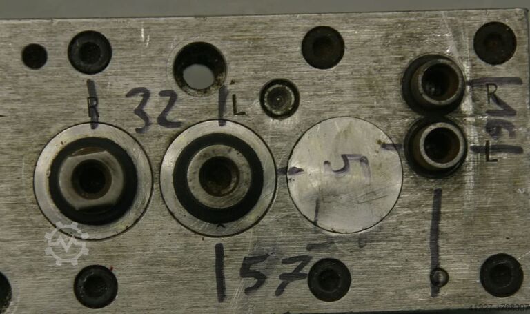 Mehrspindelkopf 4 Bohrer Nottmeyer 32/57 Lochabstand