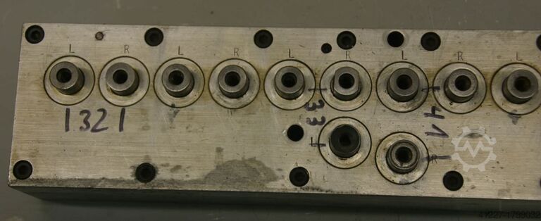 Mehrspindelkopf 13 Bohrer Nottmeyer 32 Lochabstand