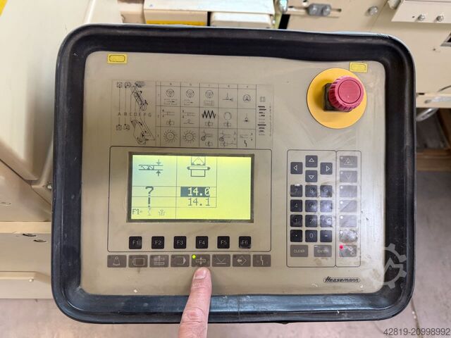 Breitbandschleifmaschine HEESEMANN FGA for veneer and intermediate sanding