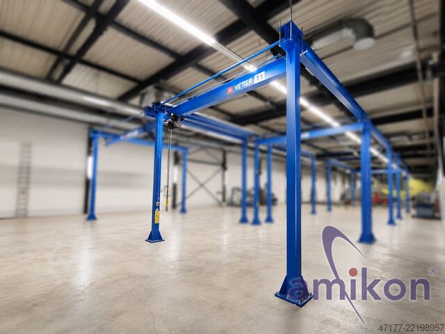 Two-rail gantry electric chain hoist Vetter P300 Portalkran 1,6t Krananlage