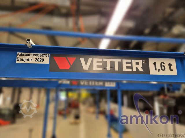 Two-rail gantry electric chain hoist Vetter P300 Portalkran 1,6t Krananlage