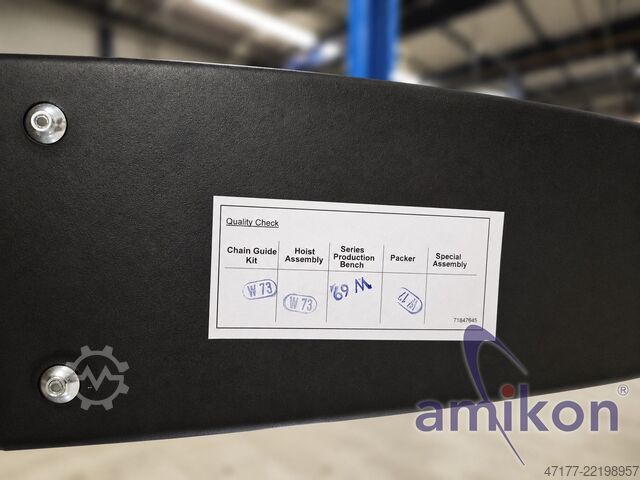 Two-rail gantry electric chain hoist Vetter P300 Portalkran 1,6t Krananlage