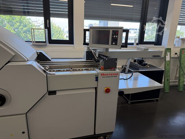 Folding machine HORIZON CROSSFOLDER AFC-566F - 2016 HORIZON CROSSFOLDER AFC-566F - 2016
