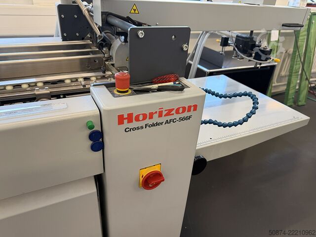 Folding machine HORIZON CROSSFOLDER AFC-566F - 2016 HORIZON CROSSFOLDER AFC-566F - 2016