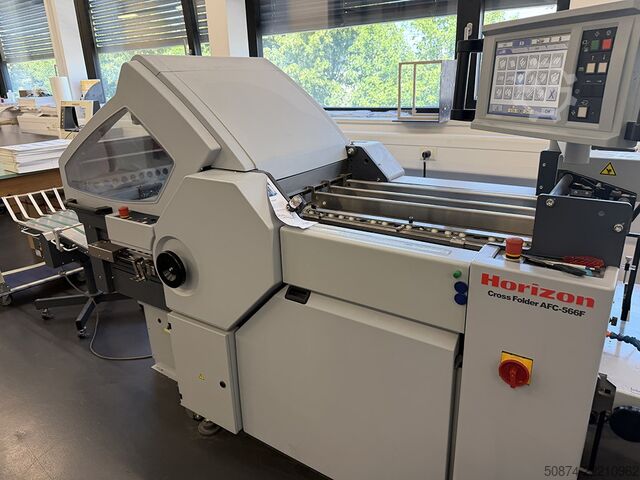 Folding machine HORIZON CROSSFOLDER AFC-566F - 2016 HORIZON CROSSFOLDER AFC-566F - 2016