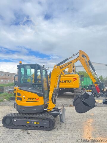 Minibagger SHANTUI SE27SR 2,5t JCB Bobcat Hitachi Sany volv